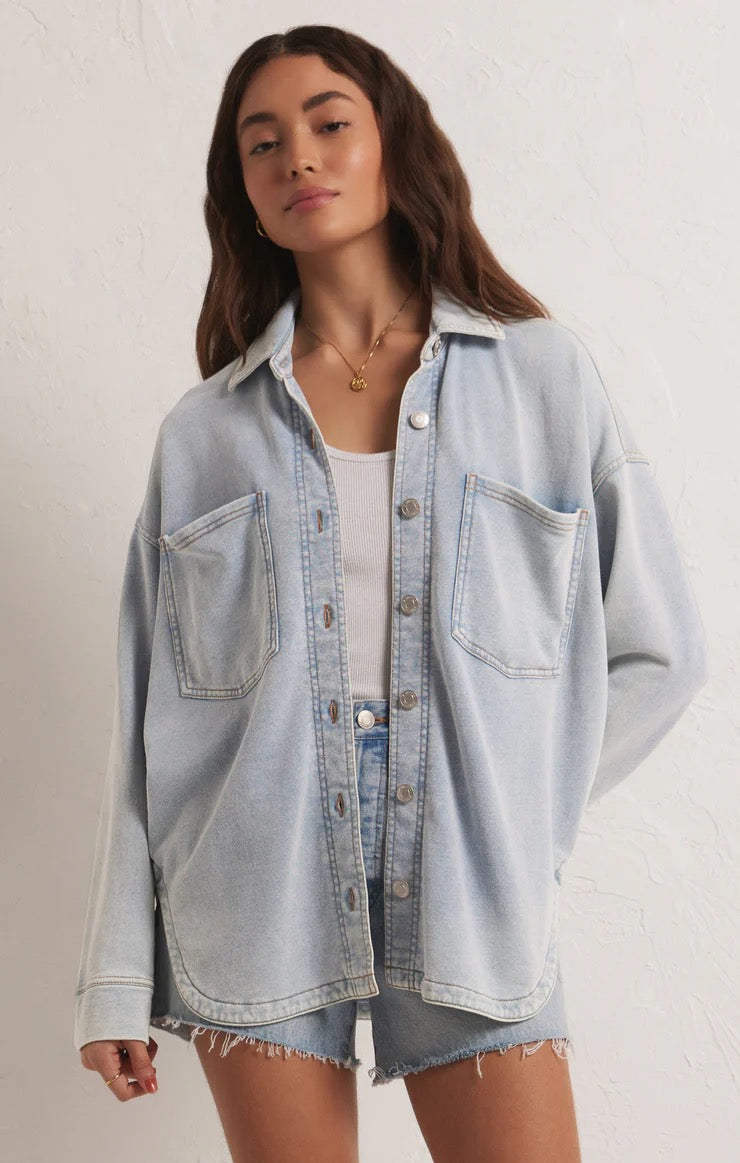 Zsupply All Day Knit Denim Jacket