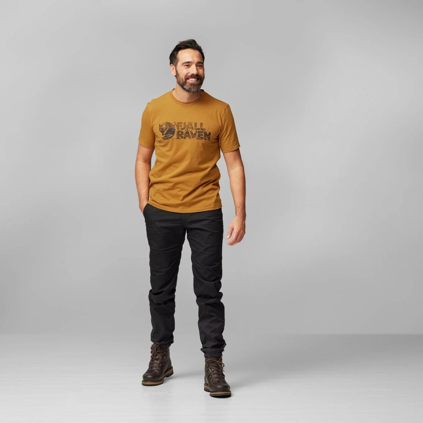 Fjallraven Lush Logo T-shirt Mens