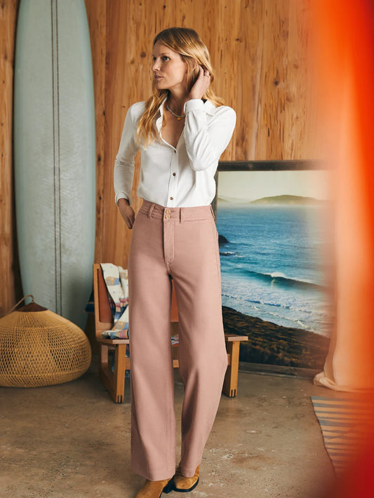 Faherty - Stretch Terry Harbor Pant