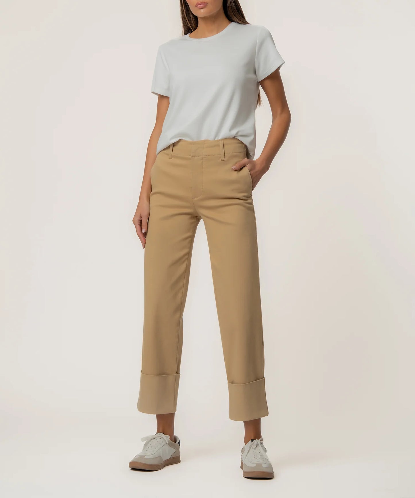 Kut Sienna High Rise Straight Leg Pant