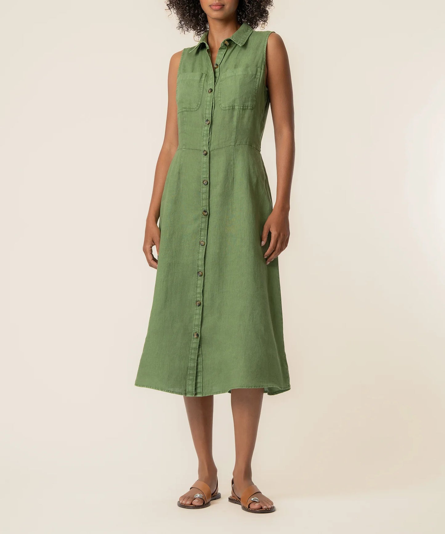 Kut from the Kloth Bowie Linen Dress