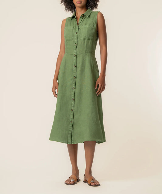 Kut from the Kloth Bowie Linen Dress