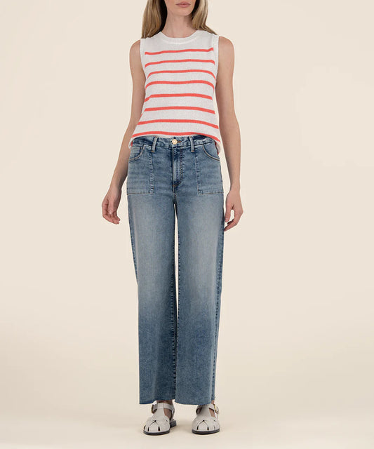 Kut Contessa Striped Pullover