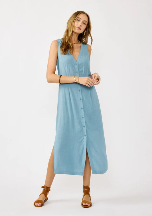 Lovestitch Bohemian Button Front Dress