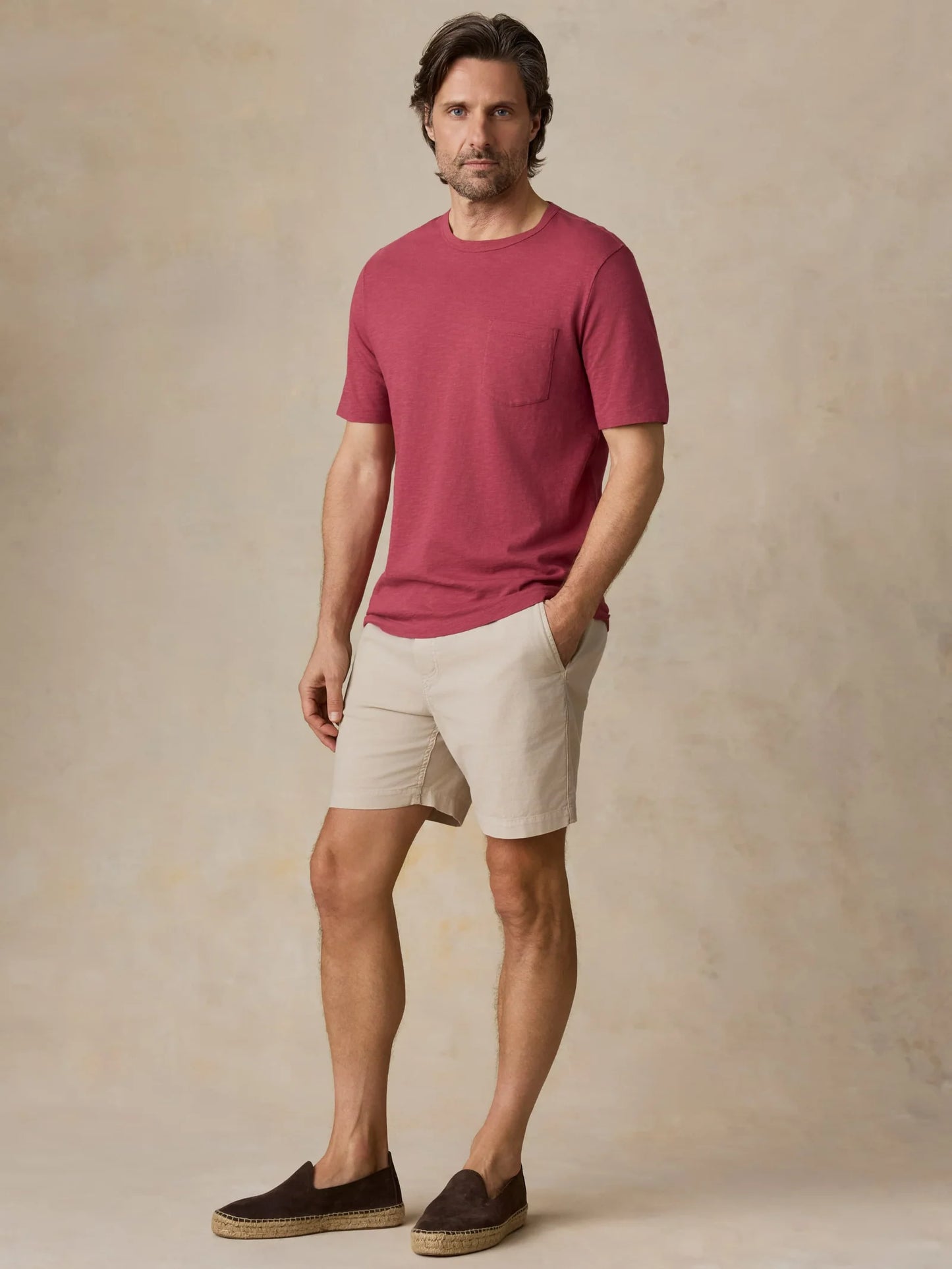 Faherty Unwashed Pocket Tee