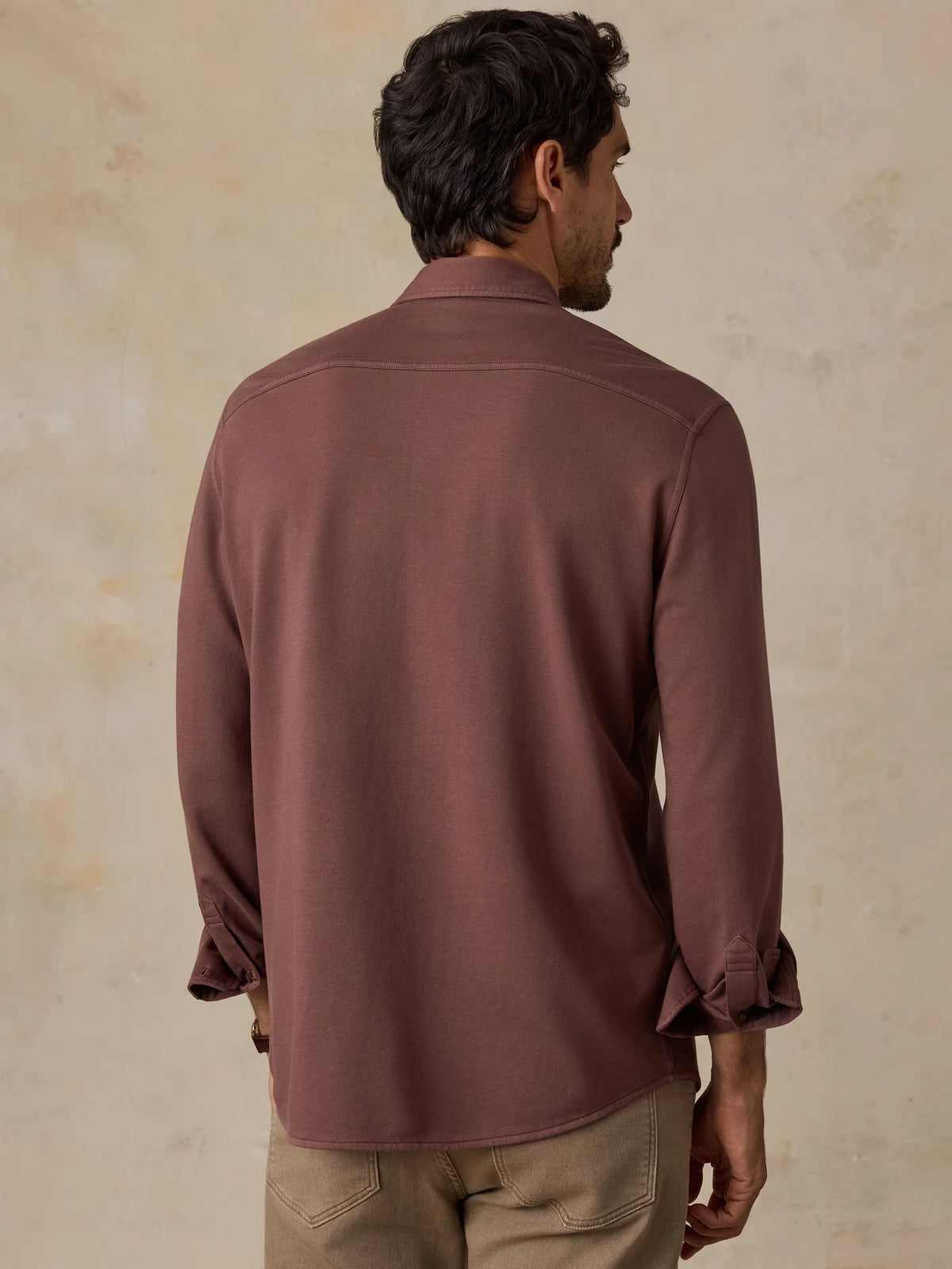 Faherty Mens Field Knit Shirt