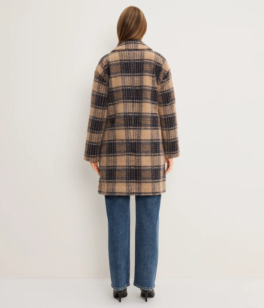 Michael Stars Aster Notch Collar Coat