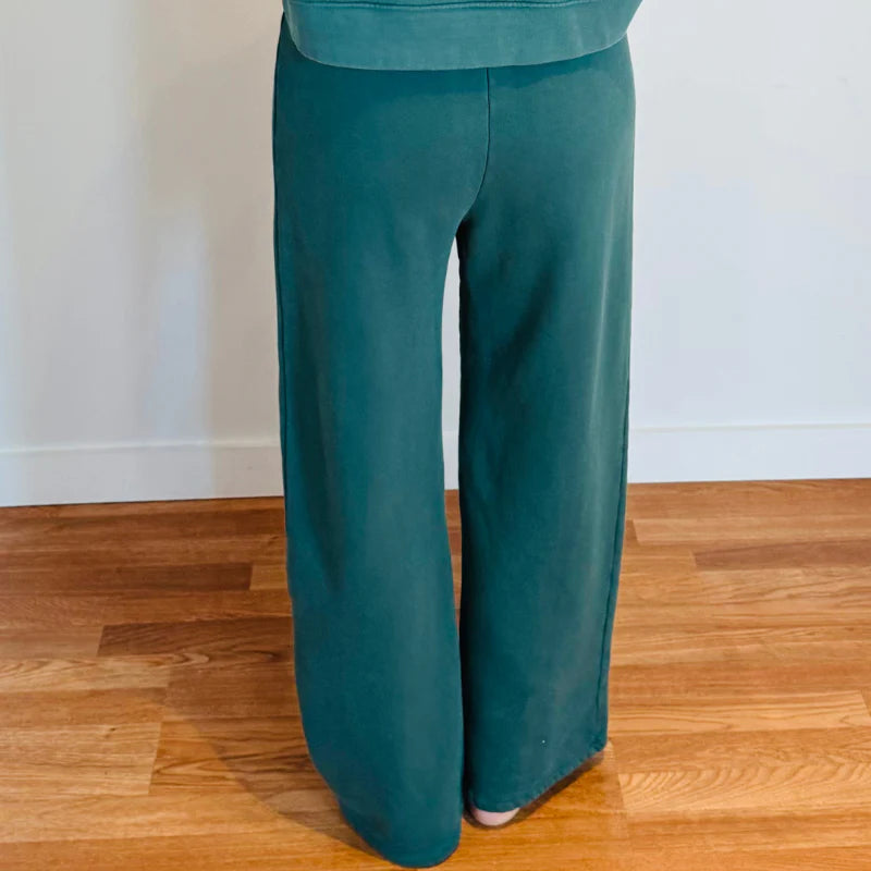 Flicka Brand Michele Wide Leg Sweatpant