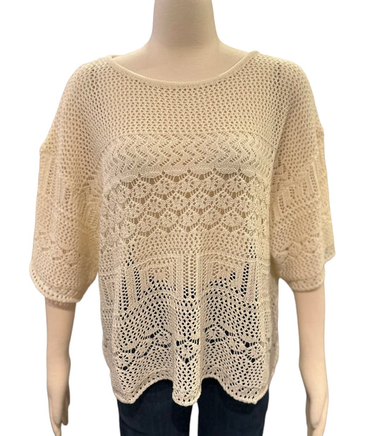 Molly Bracken Crochet Sweater