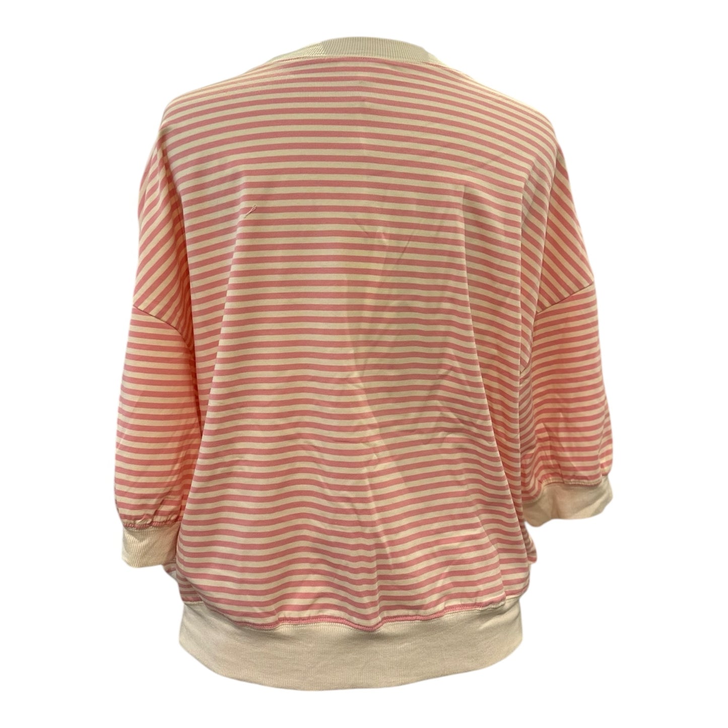 La Miel Loose Striped Crew Top