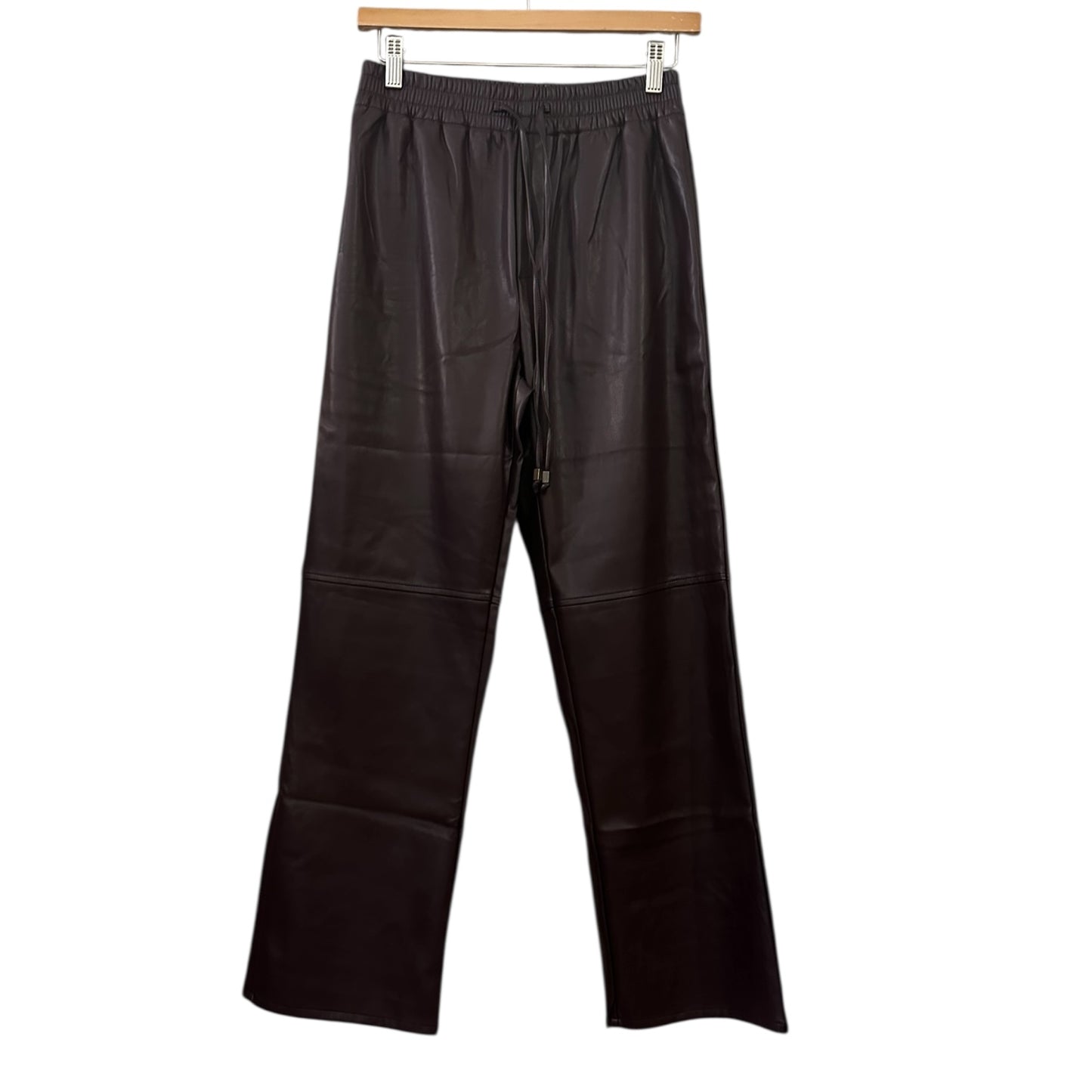 THML Leather Jogger Pants