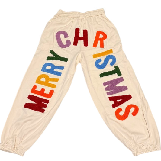 Mello Christmas Pants with Lettering