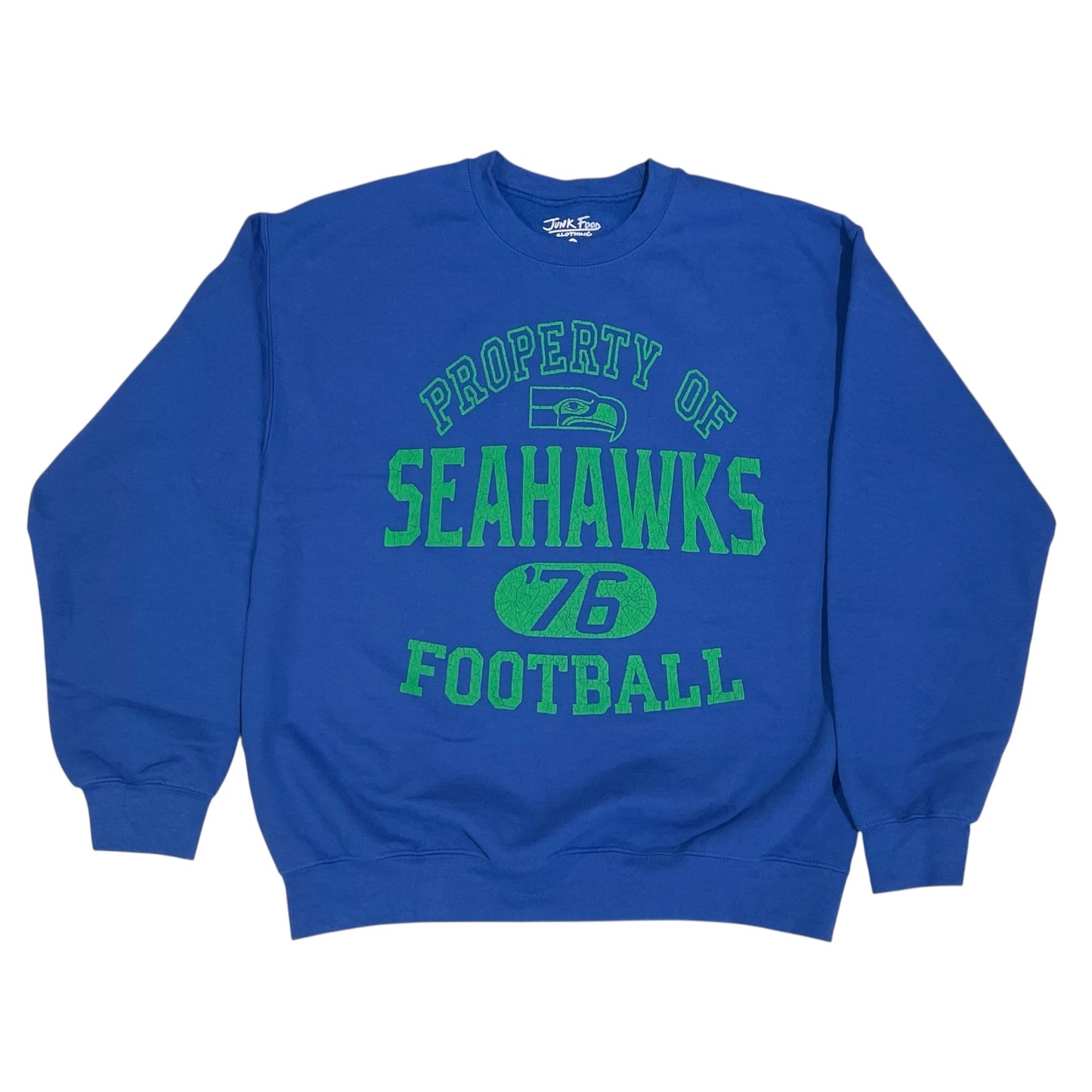 Junk Food Unisex Seahawks Flea Market Crew Fleece