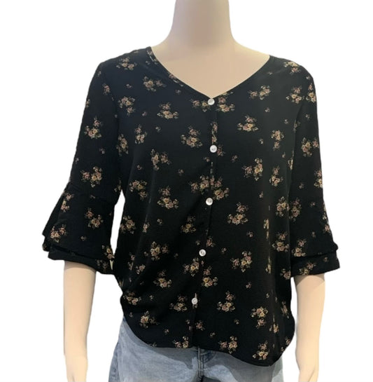 Chris & Carol Floral Top 232030T