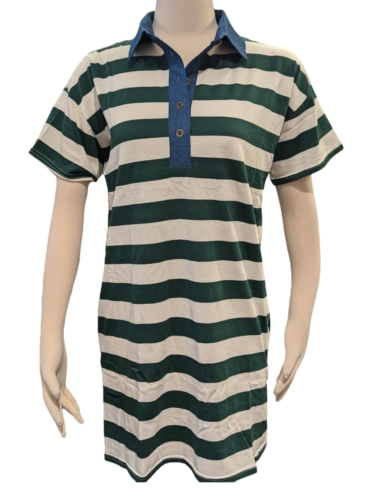 Ellison Stripe Tee Dress