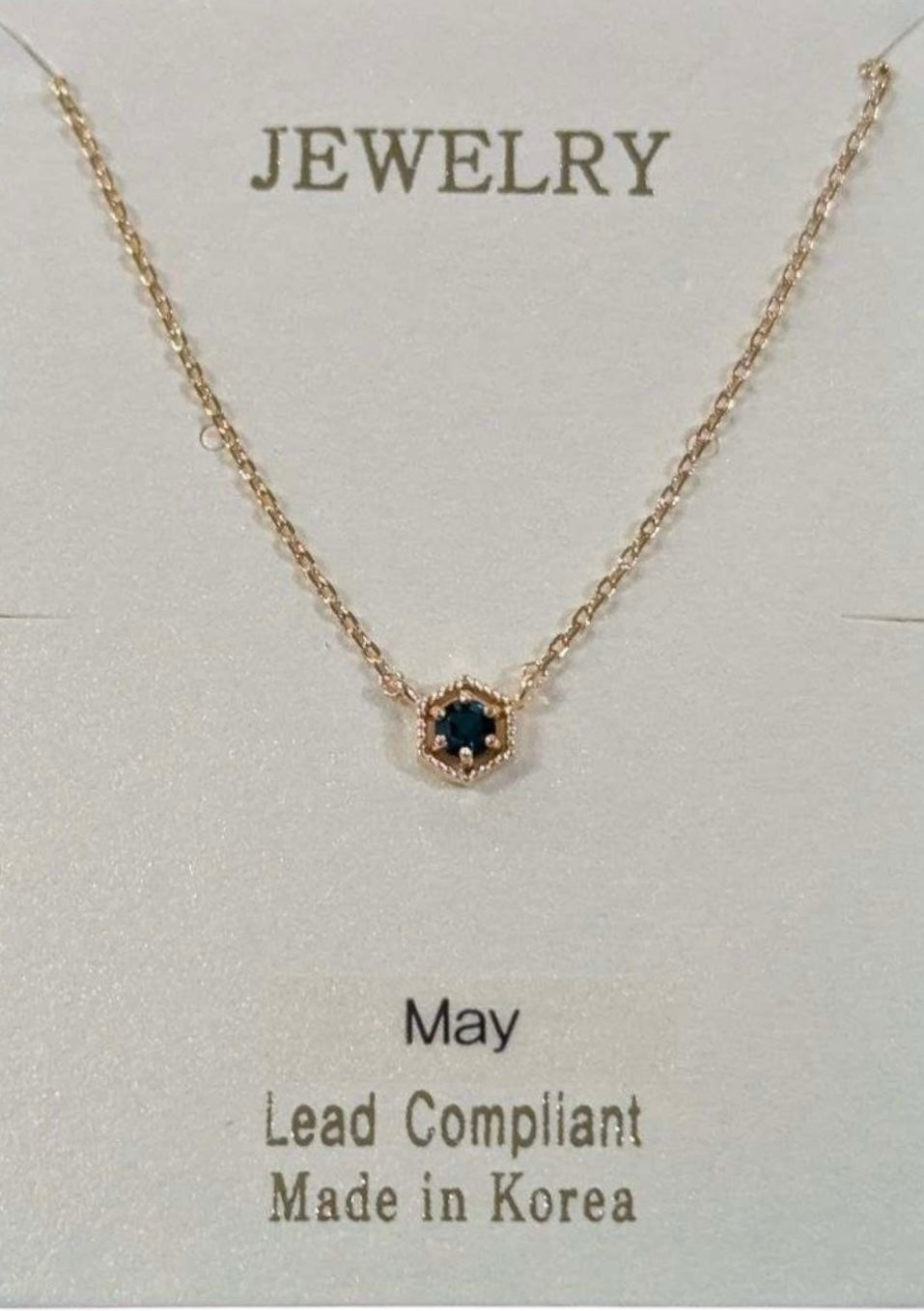 Jewelry Month Gemstone Necklaces