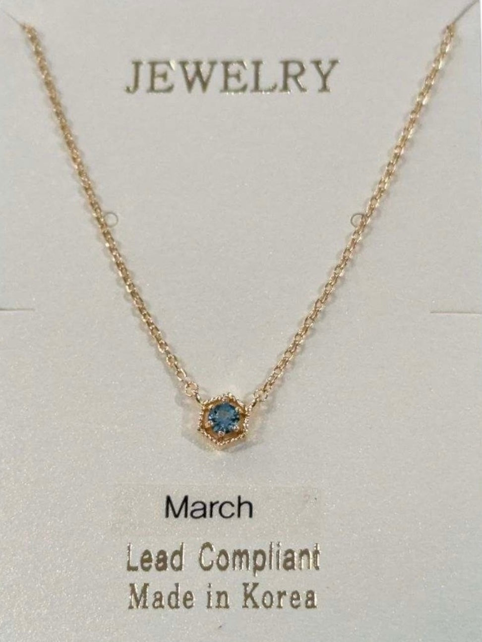 Jewelry Month Gemstone Necklaces