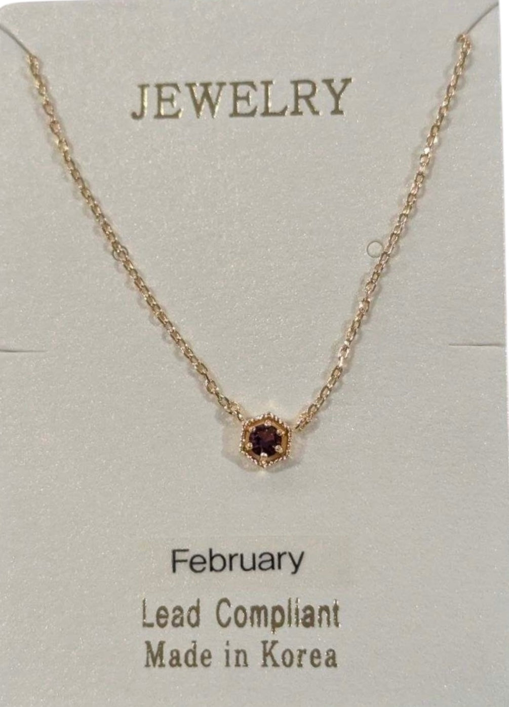 Jewelry Month Gemstone Necklaces