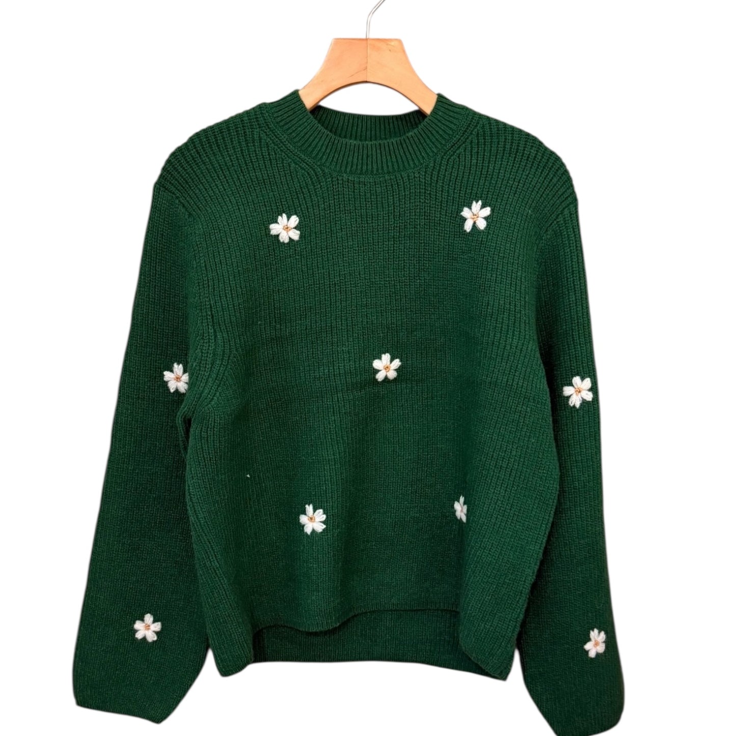 by Together Embroidered Daisy Sweater