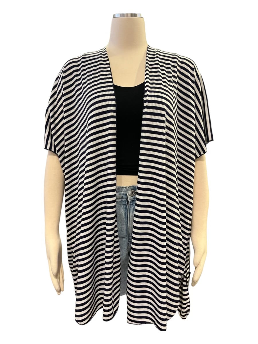 Chris & Carol Striped Kimono H2436C