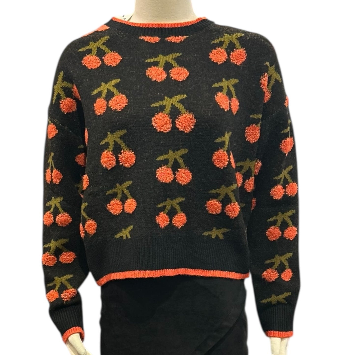 Cherry Pattern Sweater