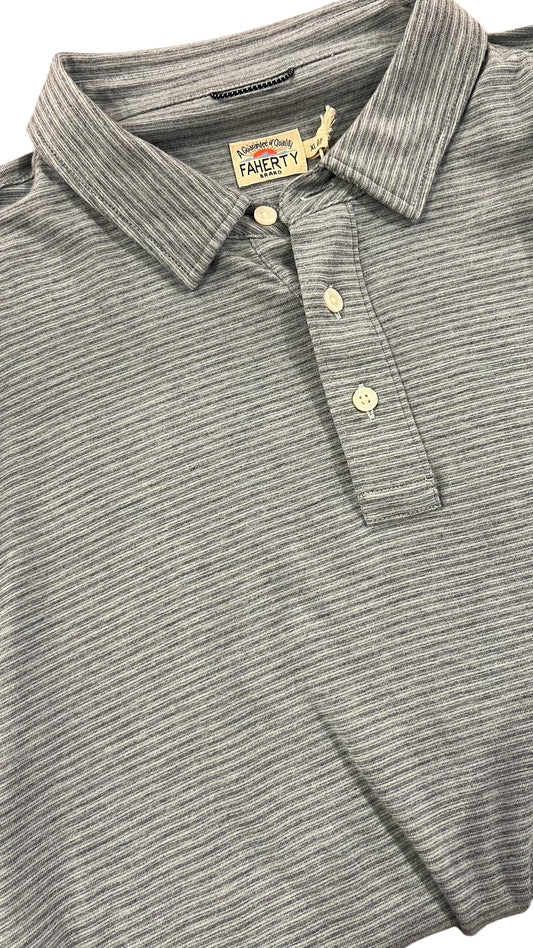 Faherty Movement Polo S/S MKS2332