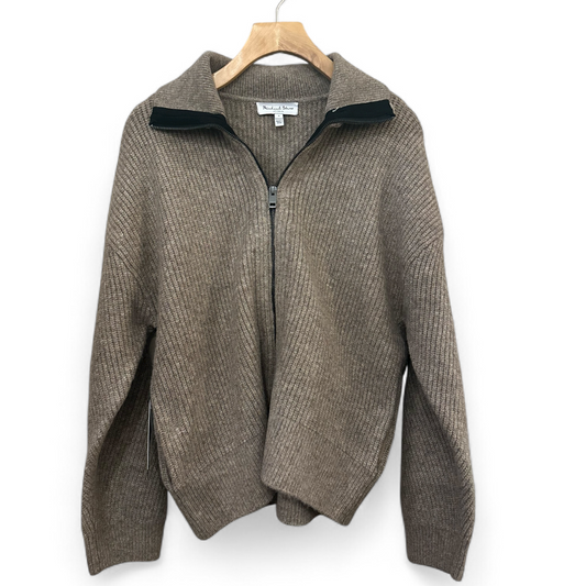 Michael Stars Cali Ribbed Zip Up
