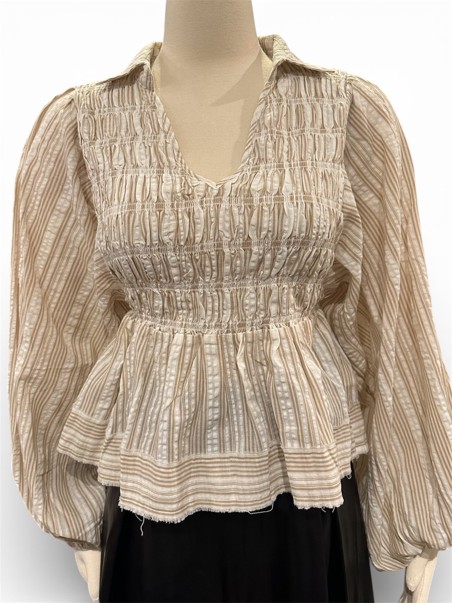 Ellery Smocked Top