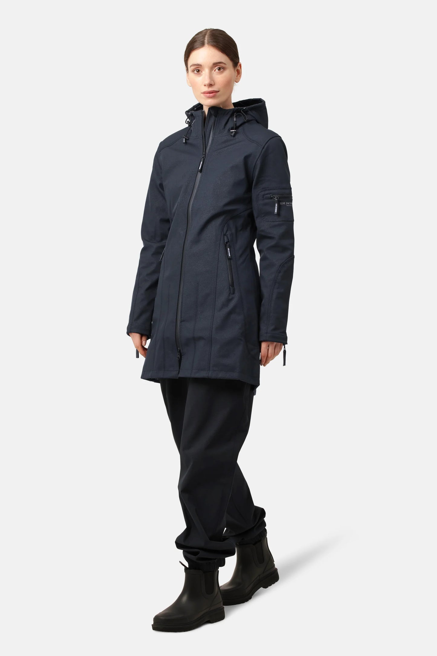 Ilse Jacobsen Rain 07 fleece lined raincoat