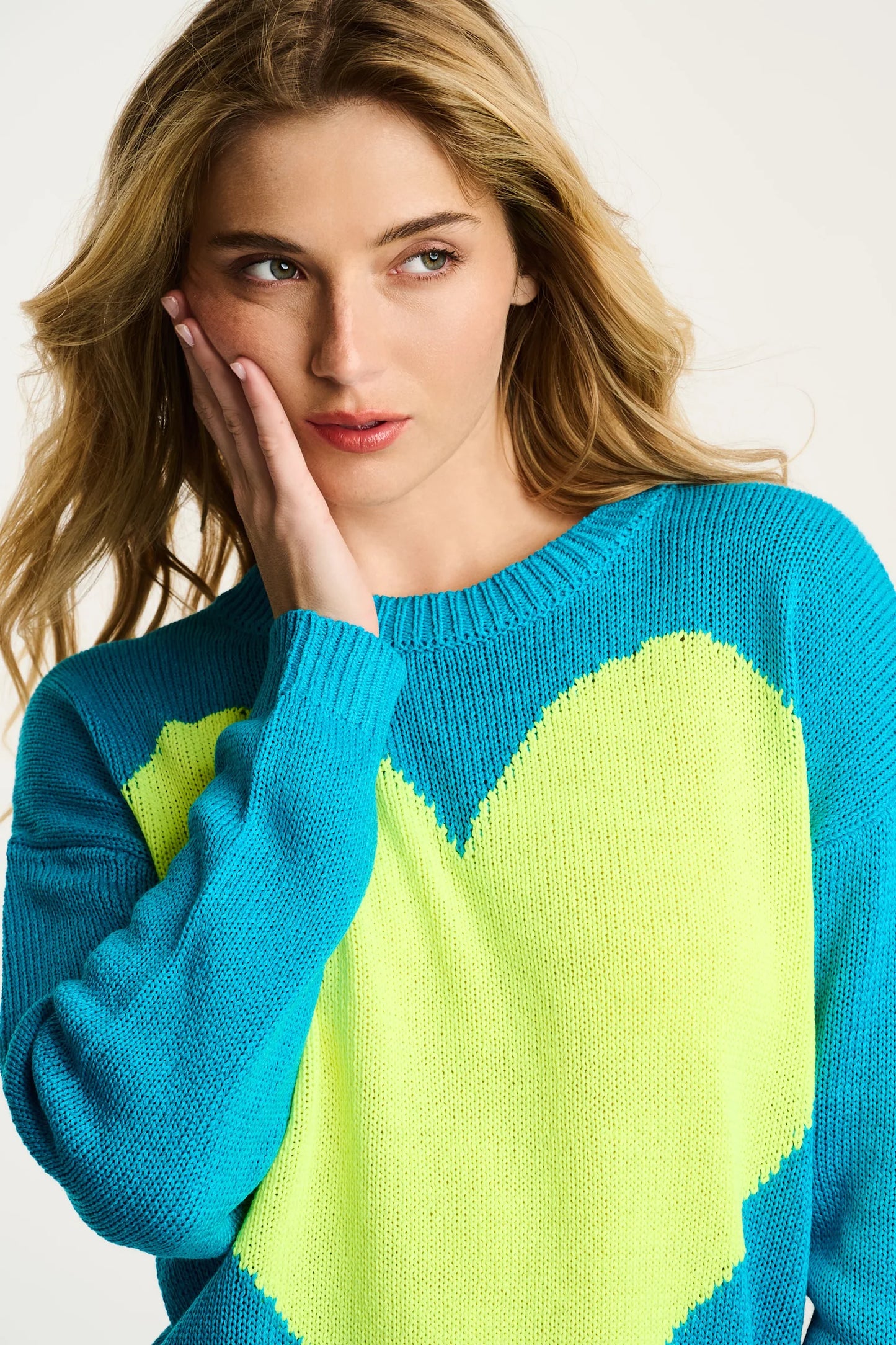 Lisa Todd Amore Mio Heart Sweater