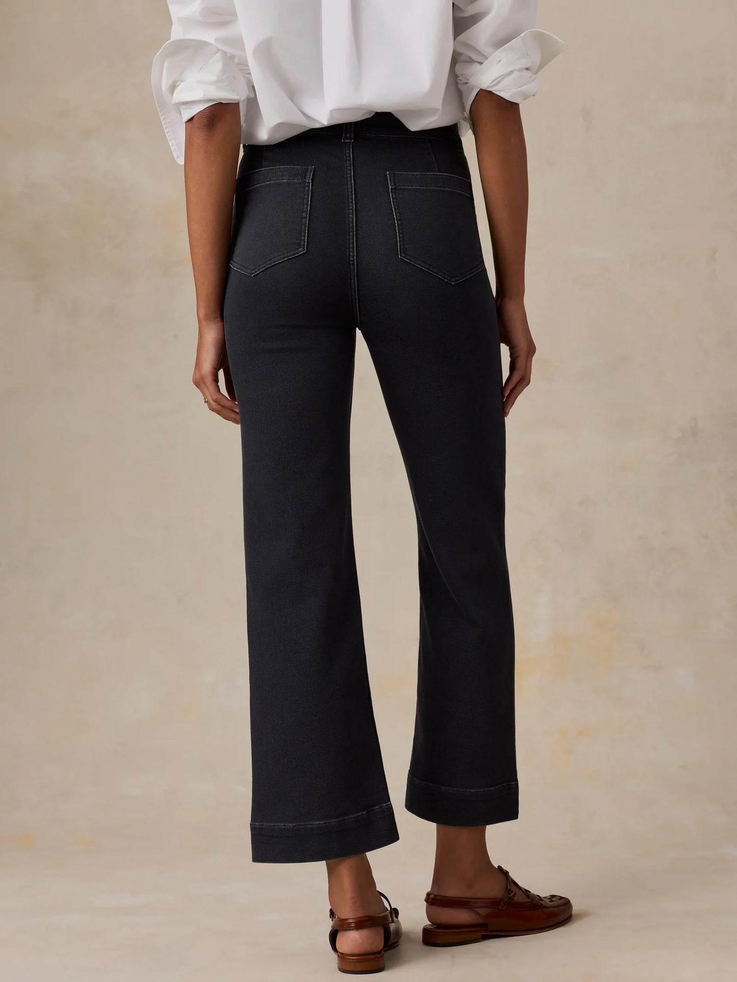 Faherty Stretch Terry Patch Pocket Ankle Pant