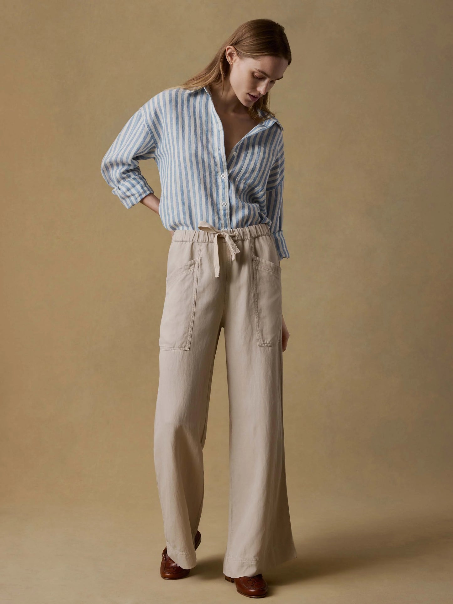 Faherty Topanga Drape Pant