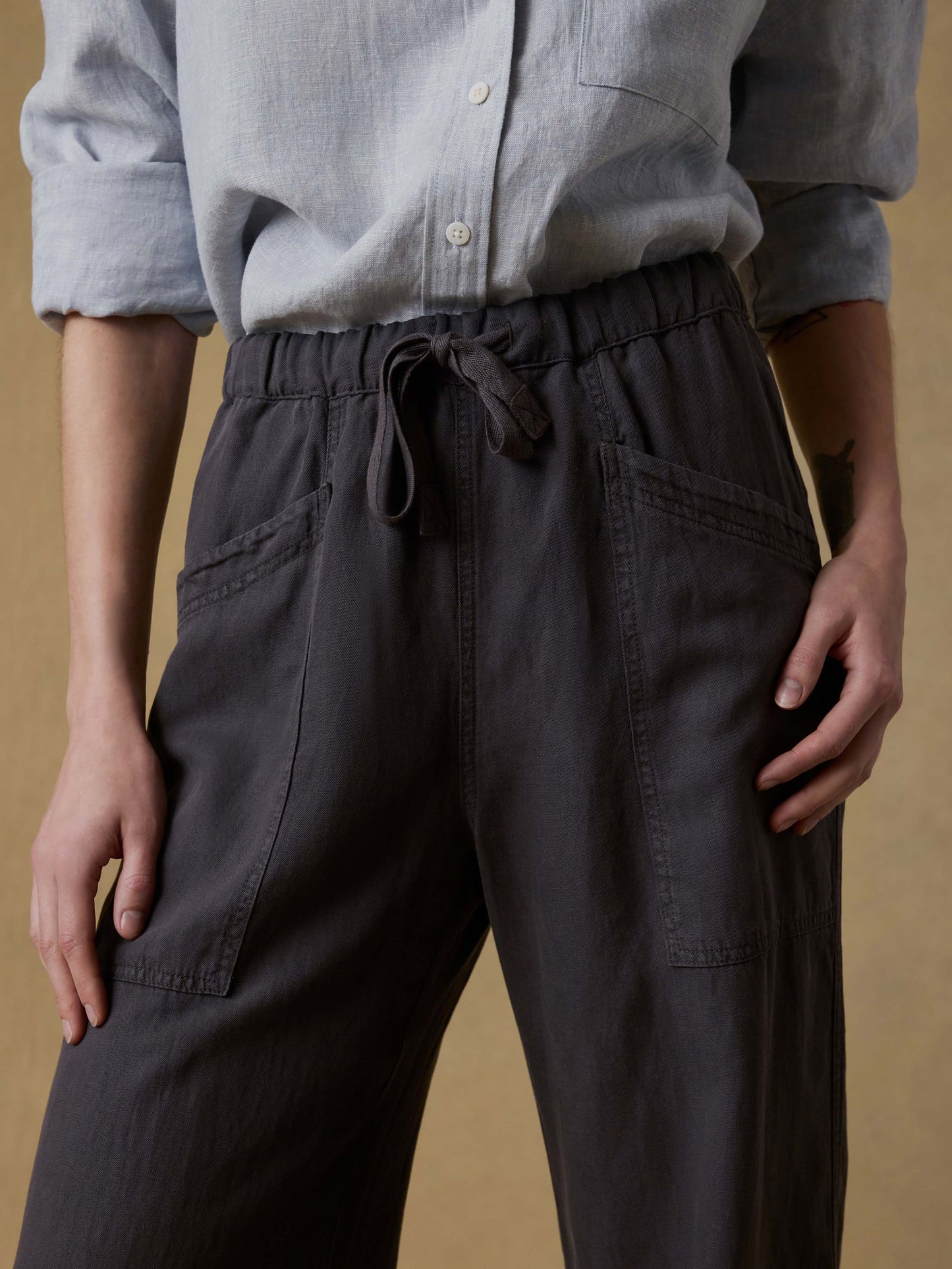 Faherty Topanga Drape Pant