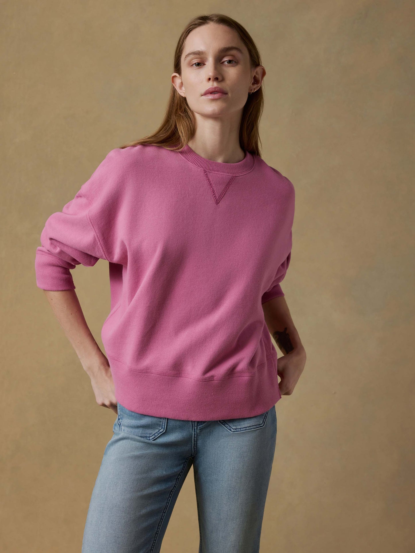 Faherty High Standard Vintage Fleece Crew