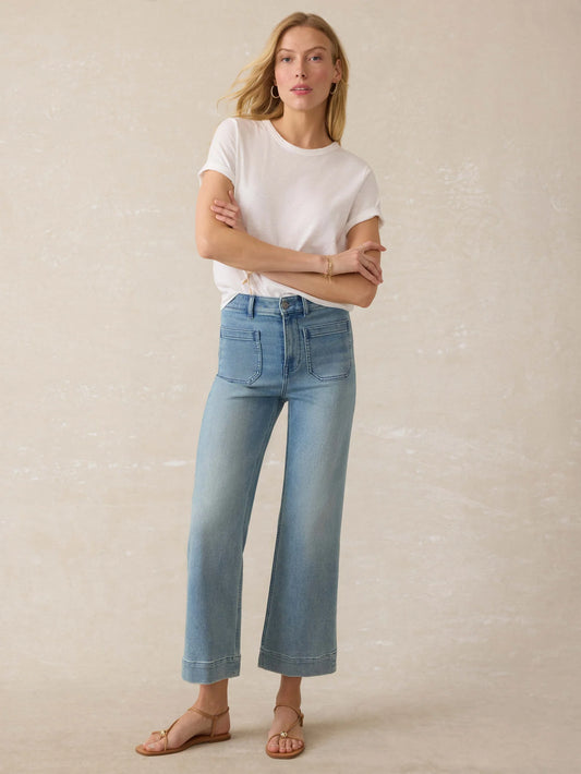 Faherty Stretch Terry Patch Pocket Pant