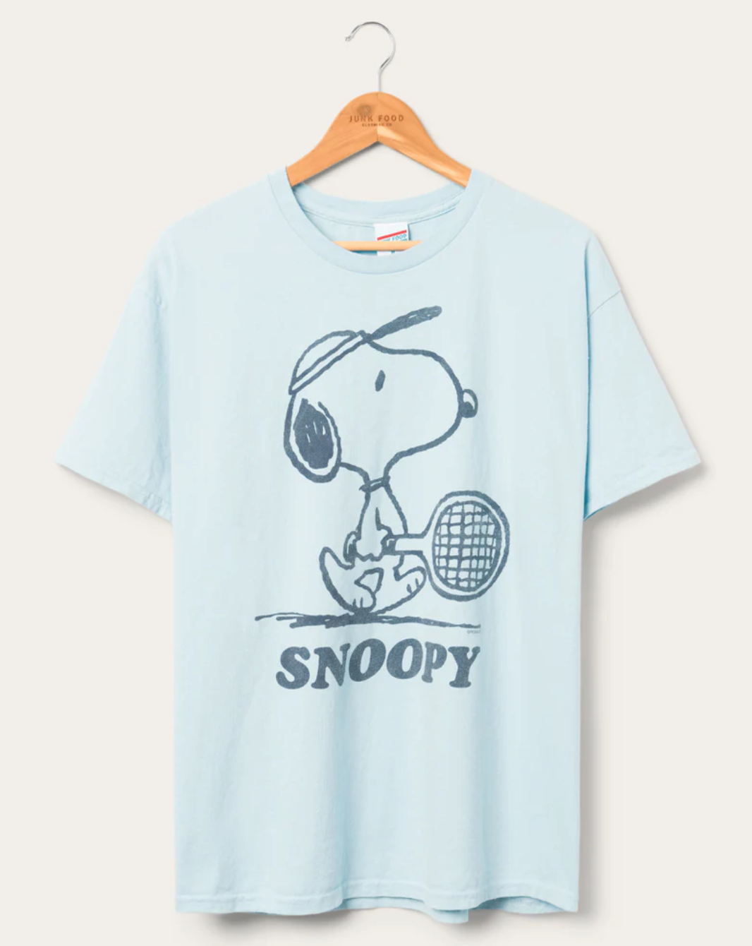 Junk Food Snoopy Tennis T-Shirt