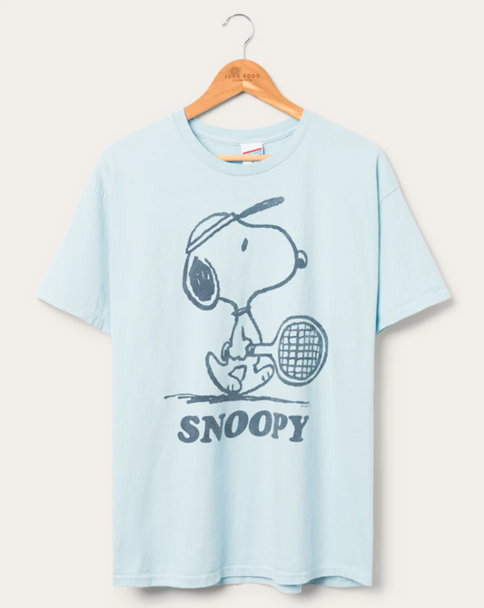 Junk Food Snoopy Tennis T-Shirt