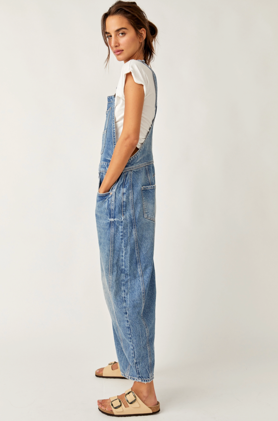 Free People Good Luck Overall