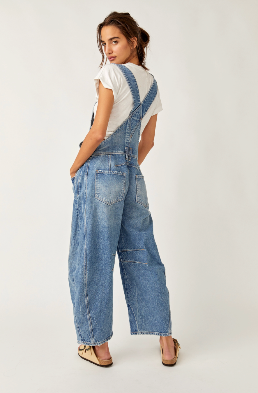 Free People Good Luck Overall