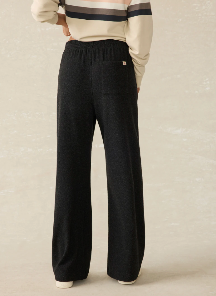 Faherty Legend Lounge Wide Leg Pant