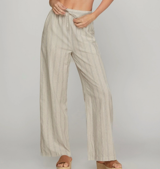 Style USA Striped Long Pants
