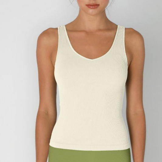 Nikibiki Ribbed Reversible Tank Top