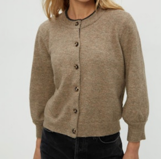 Michael Stars Parson Crew Neck Cardi