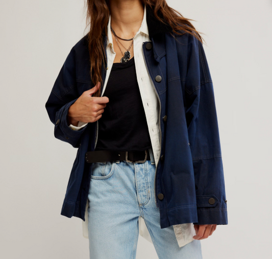 Free People Cori Waxed Jacket