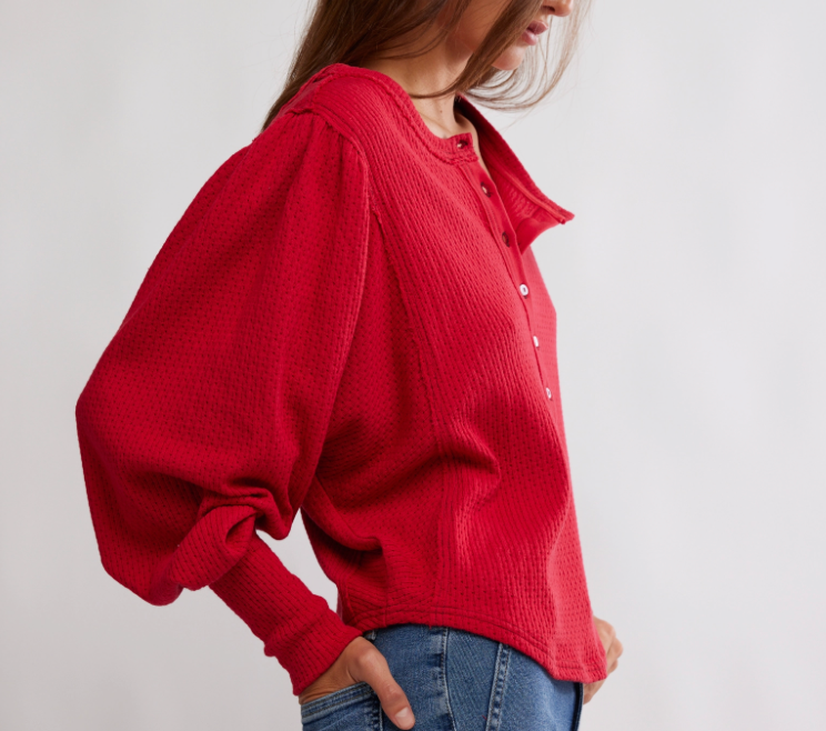 Free People Quinn Knit Thermal