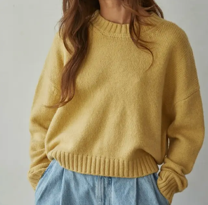 Knit Sweater Pullover Top