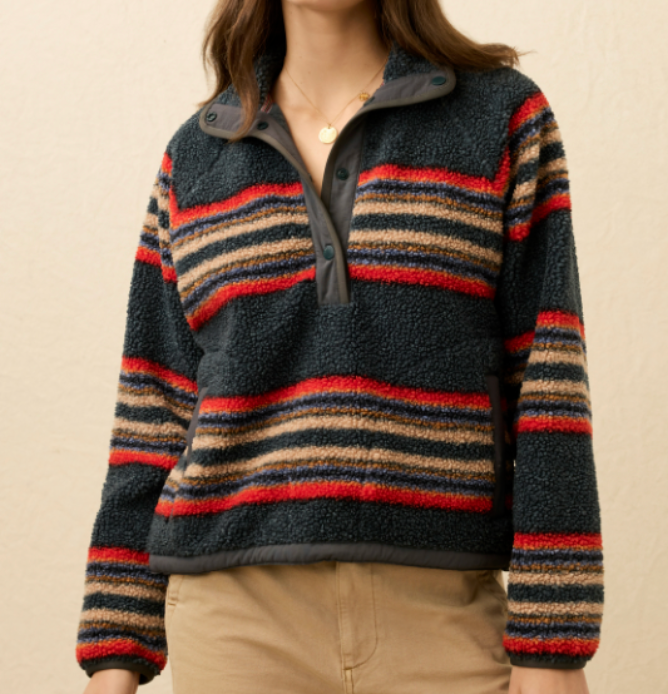 Faherty Fireside Fleece Popover