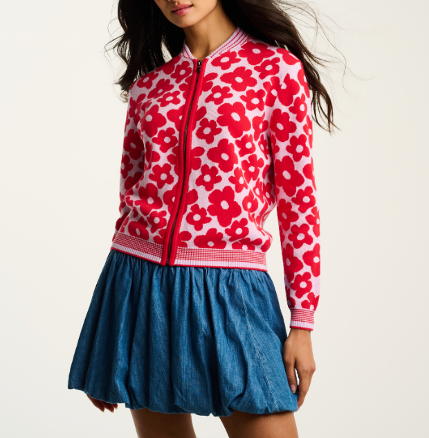 Lisa Todd Daisy Dreamer Zip Cardi