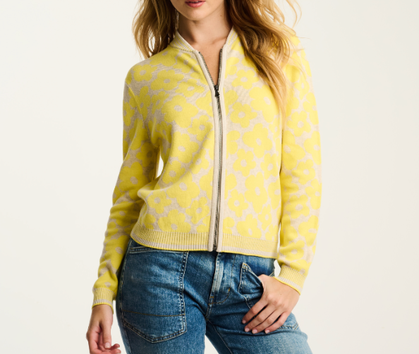 Lisa Todd Daisy Dreamer Zip Cardi