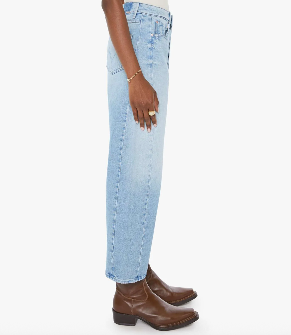 Mother Half-Pipe Ankle Jean